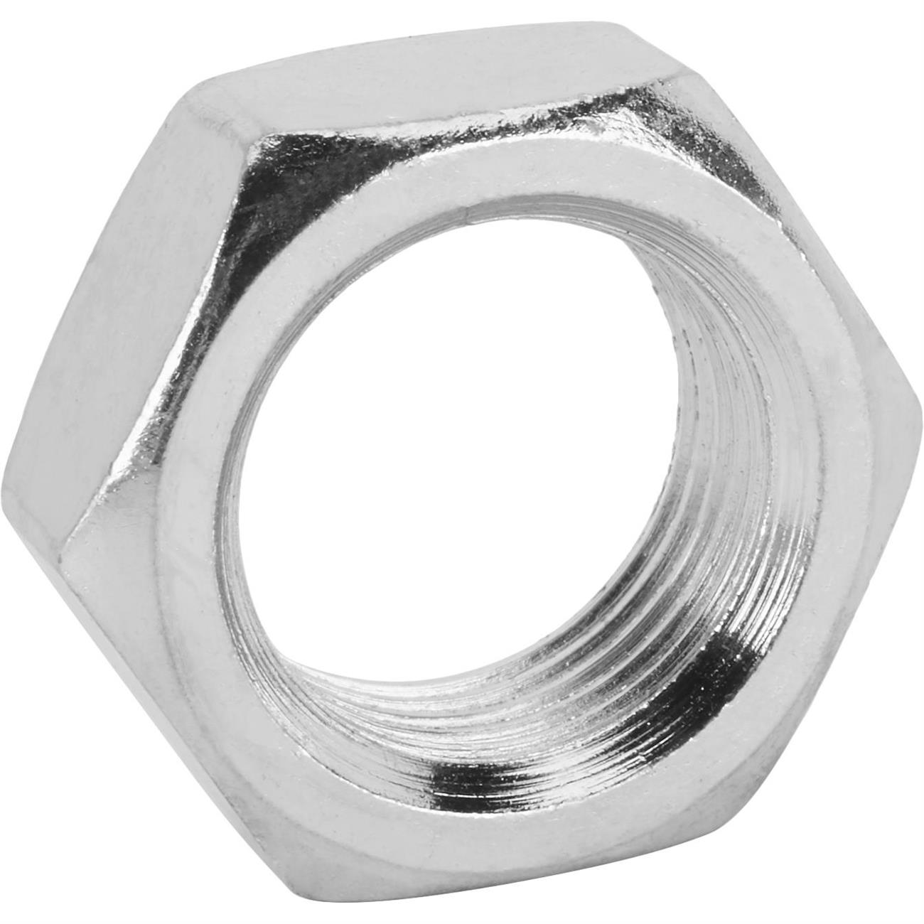 Speedway Plain Steel Jam Nut, 11/16-18 RH