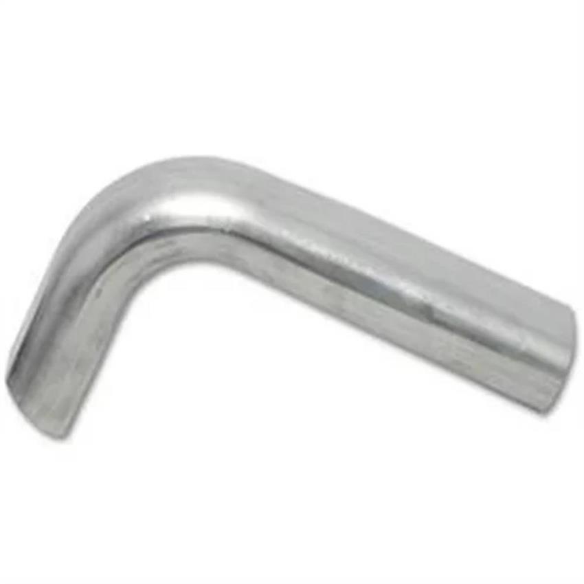 Oval Exhaust Pipe Vertical Mandrel Bend, 90 Degree, 3 Inch