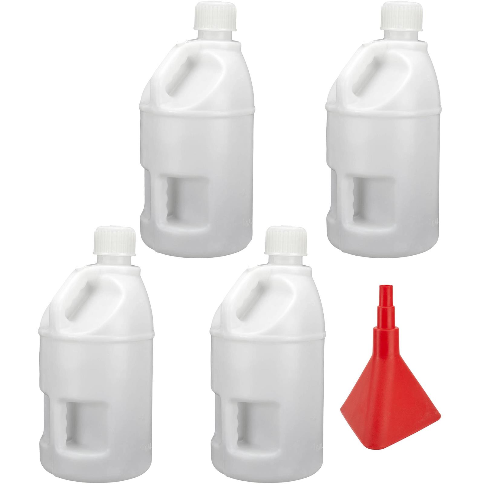 Speedway Round 2-Handle 5 Gallon Utility Jug w/Funnel