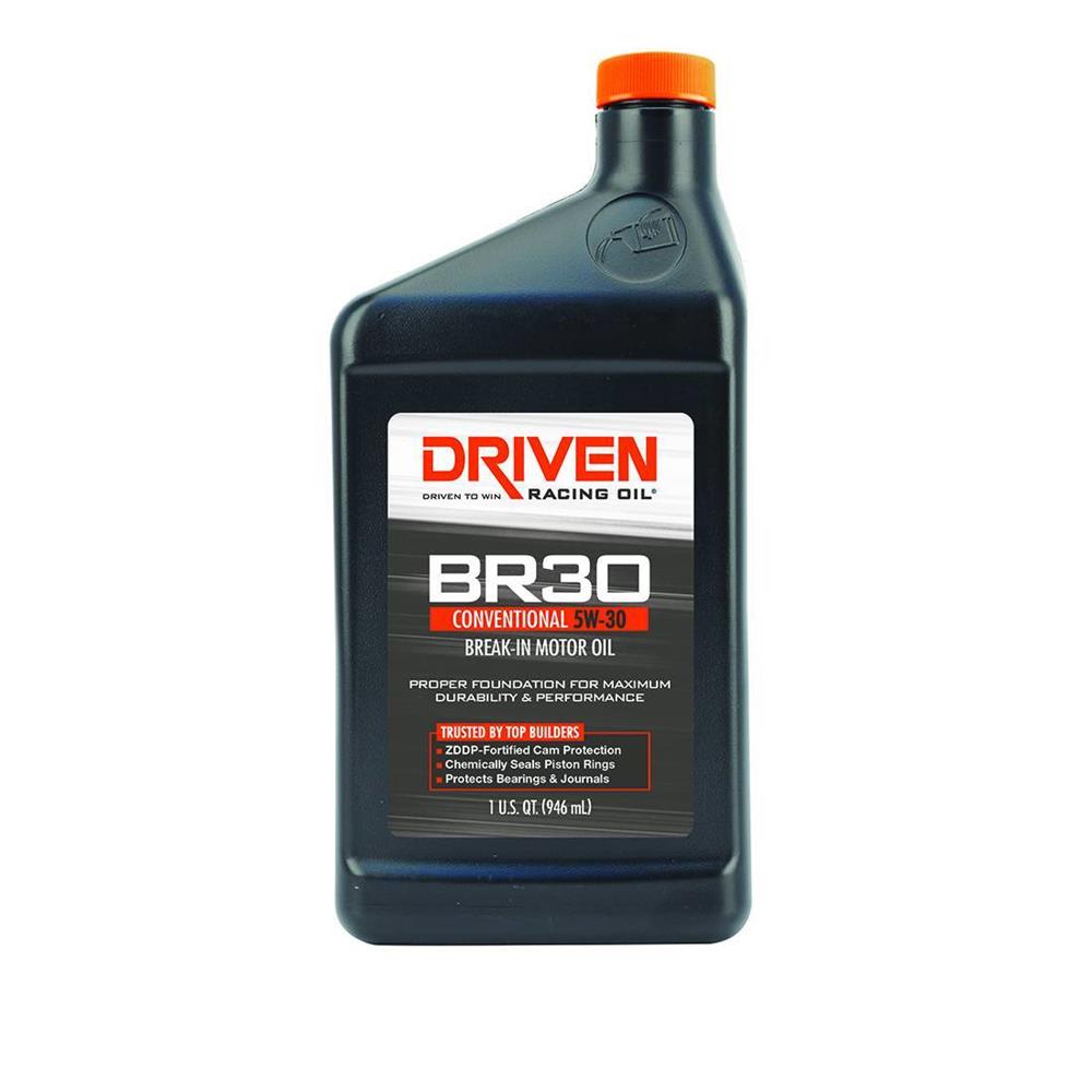 Joe Gibbs Driven Racing Oil | JOE GIBBS DRIVEN 1 Quart High Zinc Engine Break-In Oil - Grade 5W-30 | Part #01806