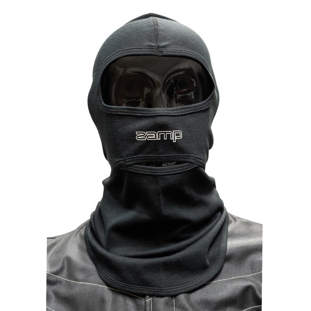 Zamp RA002003 SFI 3.3 Racing Balaclava Helmet Head Sock, Black