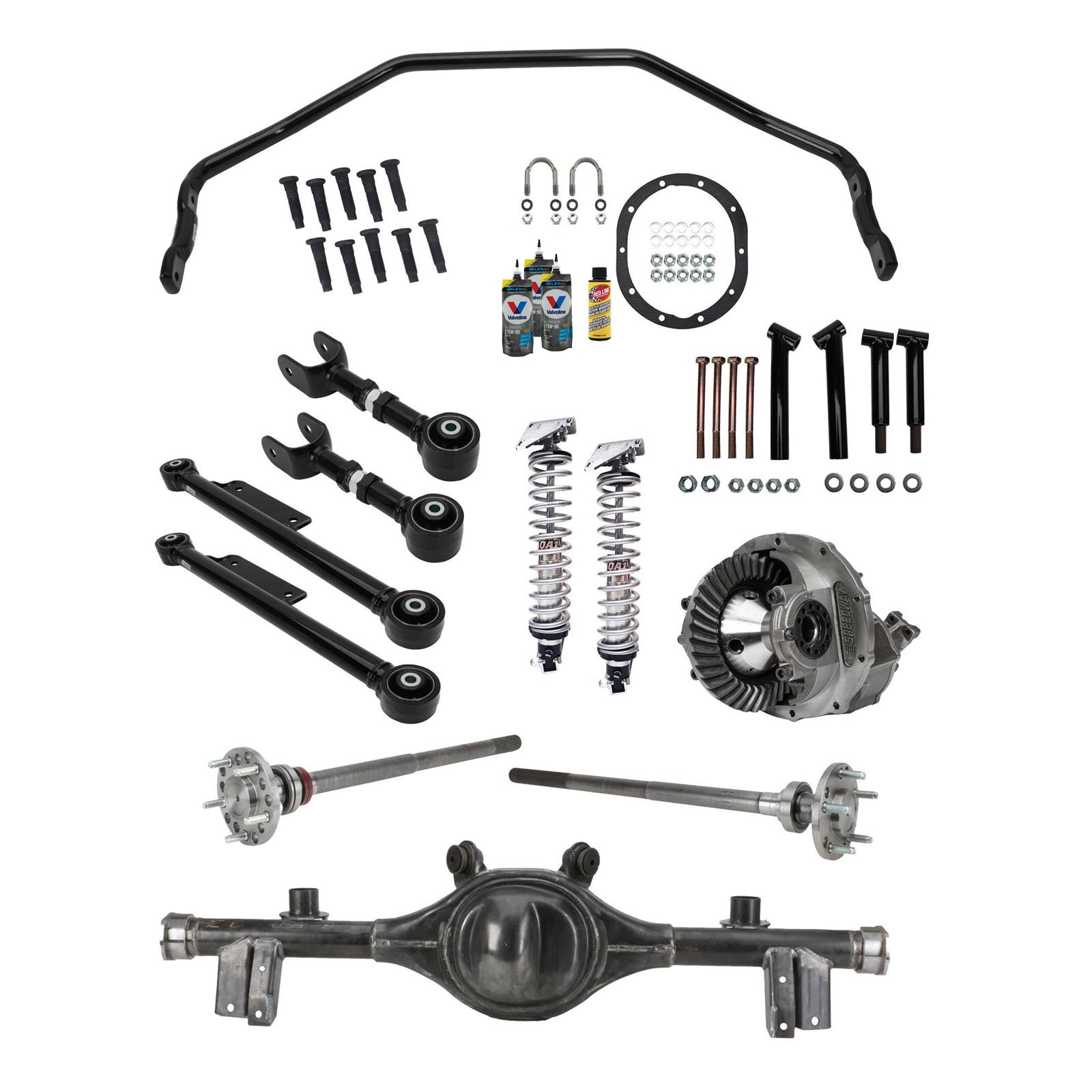 1964-67 GM A-Body Fits Ford 9 In Coilover Housing w/o Brakes, 3.50:1