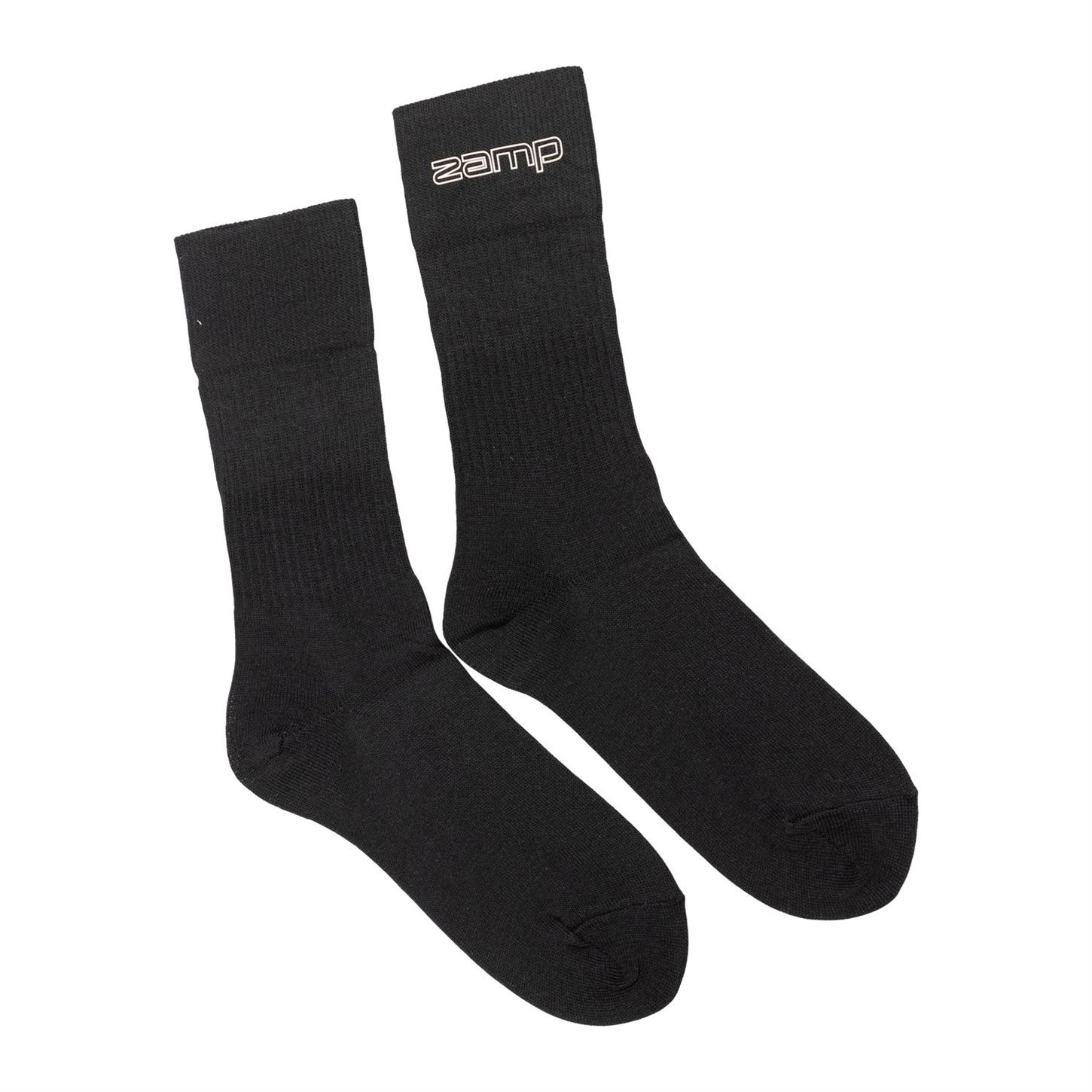 Zamp RU003003L SFI 3.3 Socks, Black, Large