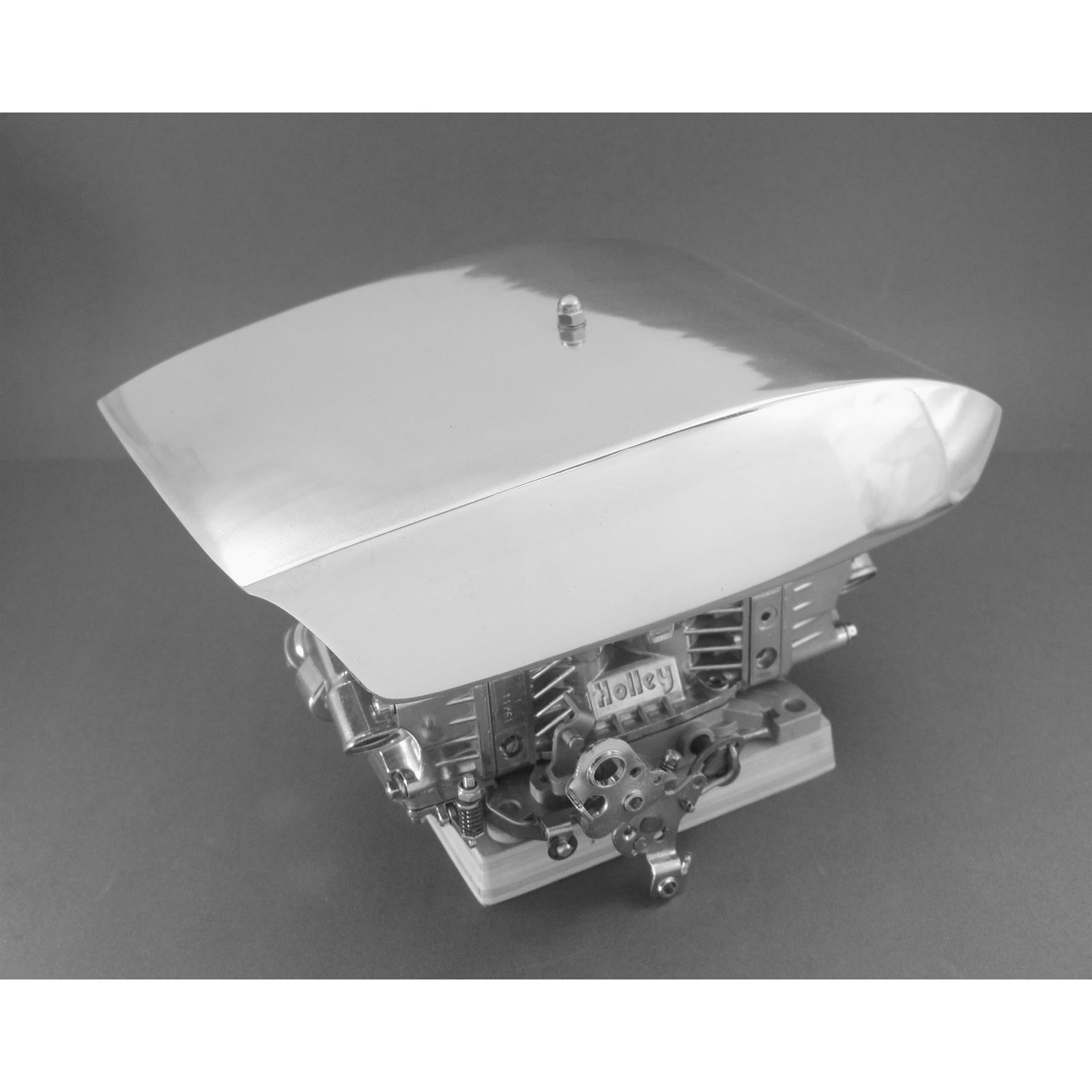 Speedway FourBarrel Carburetor Air Scoop, Rectangular Opening