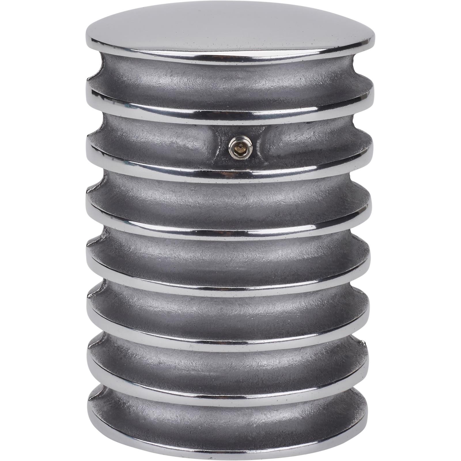 Speedway Finned Aluminum Coil Cover, SlipOn Style