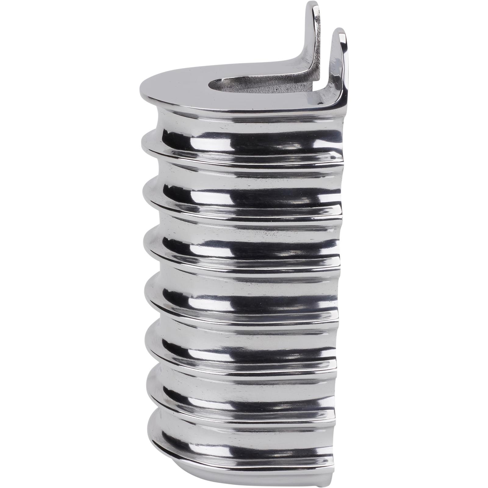 Speedway Finned Aluminum Coil Cover, Firewall Mount