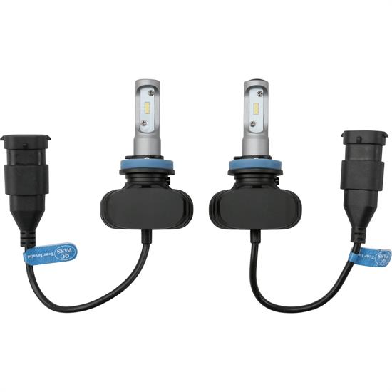 Delta 03 1311 Led2 Led H11 Headlight Bulb Conversion Kit 25 Watt Universal Fit Bulb Headlight Component Driver And Penger Side Position Led Type