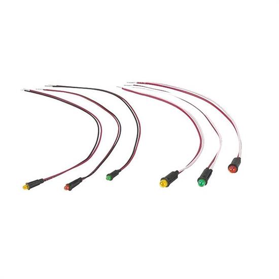 Universal LED Indicator Light Bulbs, 5/32 & 1/4 Inch