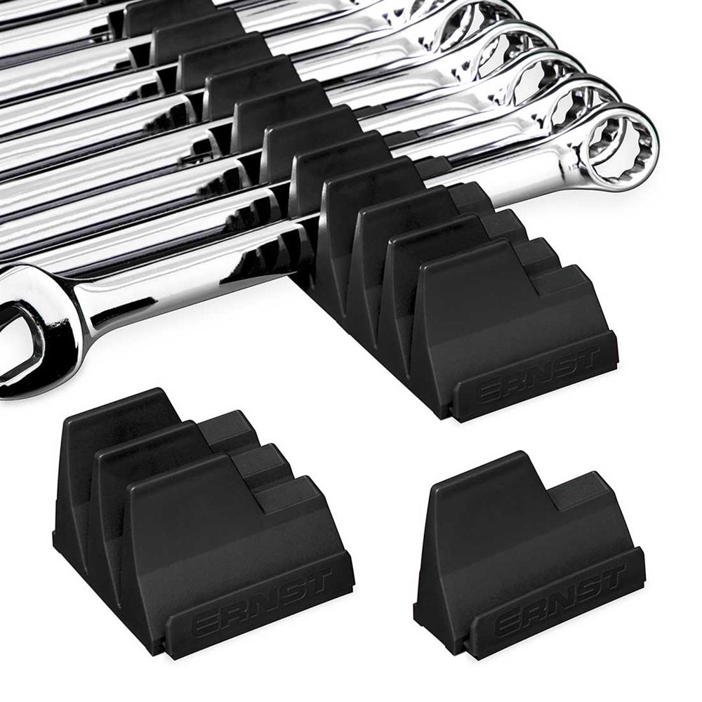 ERN5410 40 Tool Modular Wrench Organizer, Black