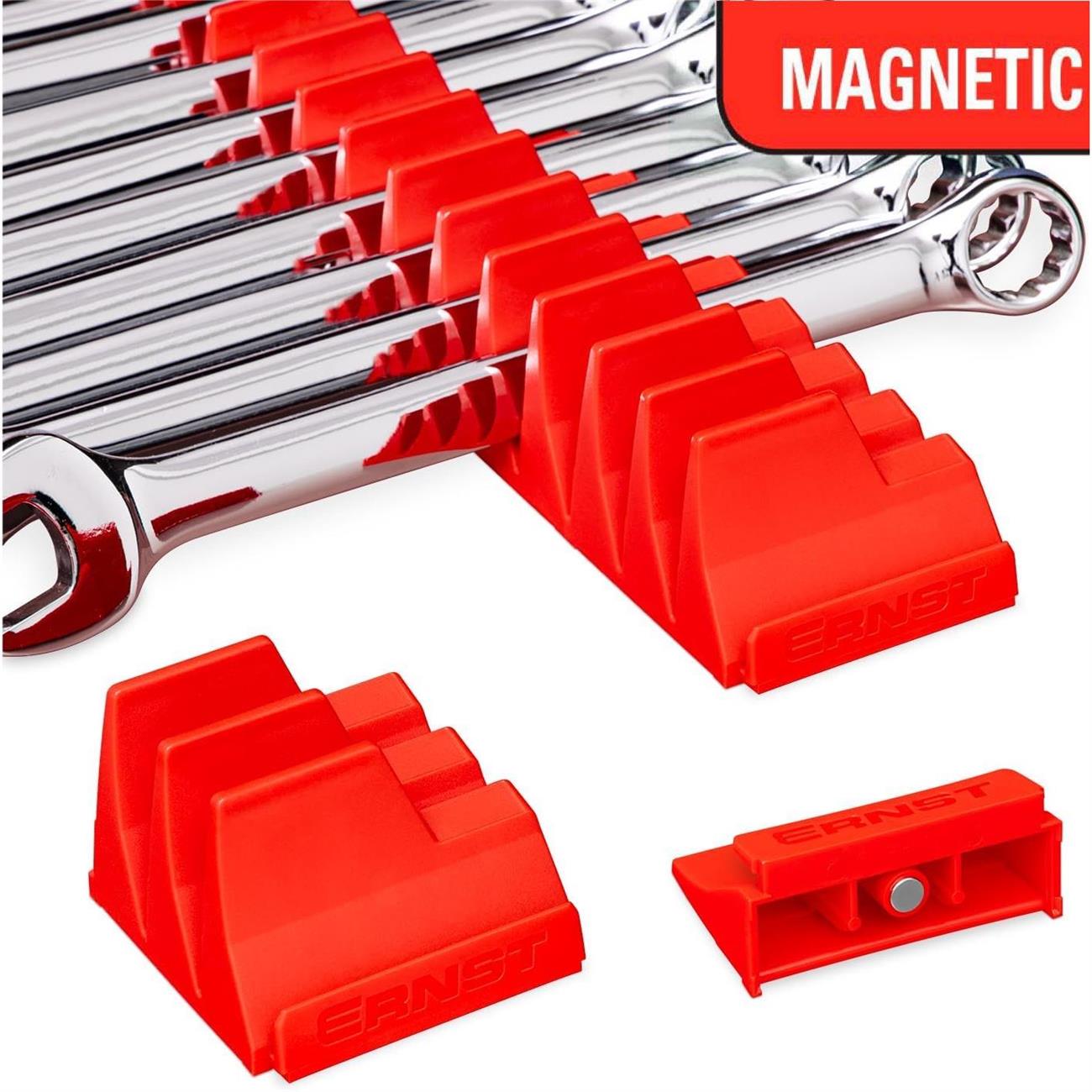 ERN5413M 40 Tool Modular Wrench Organizer with Magnetic Mount