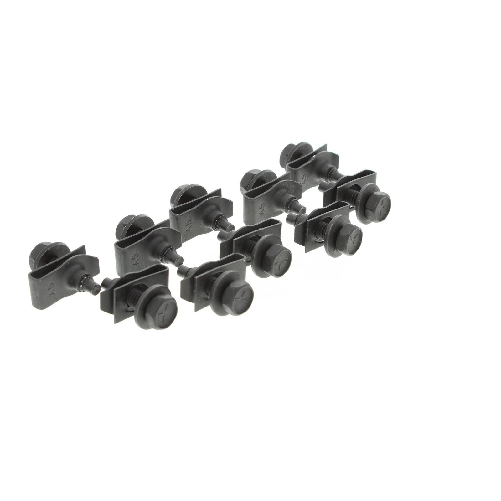 Speedway Race Car Body Bolt Kit, 10 Piece with Clips