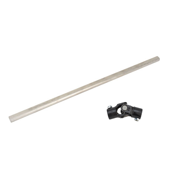 22 Long 3/4 DD Steering Shaft + Power 3/4-36 x 3/4 DD Stainless U
