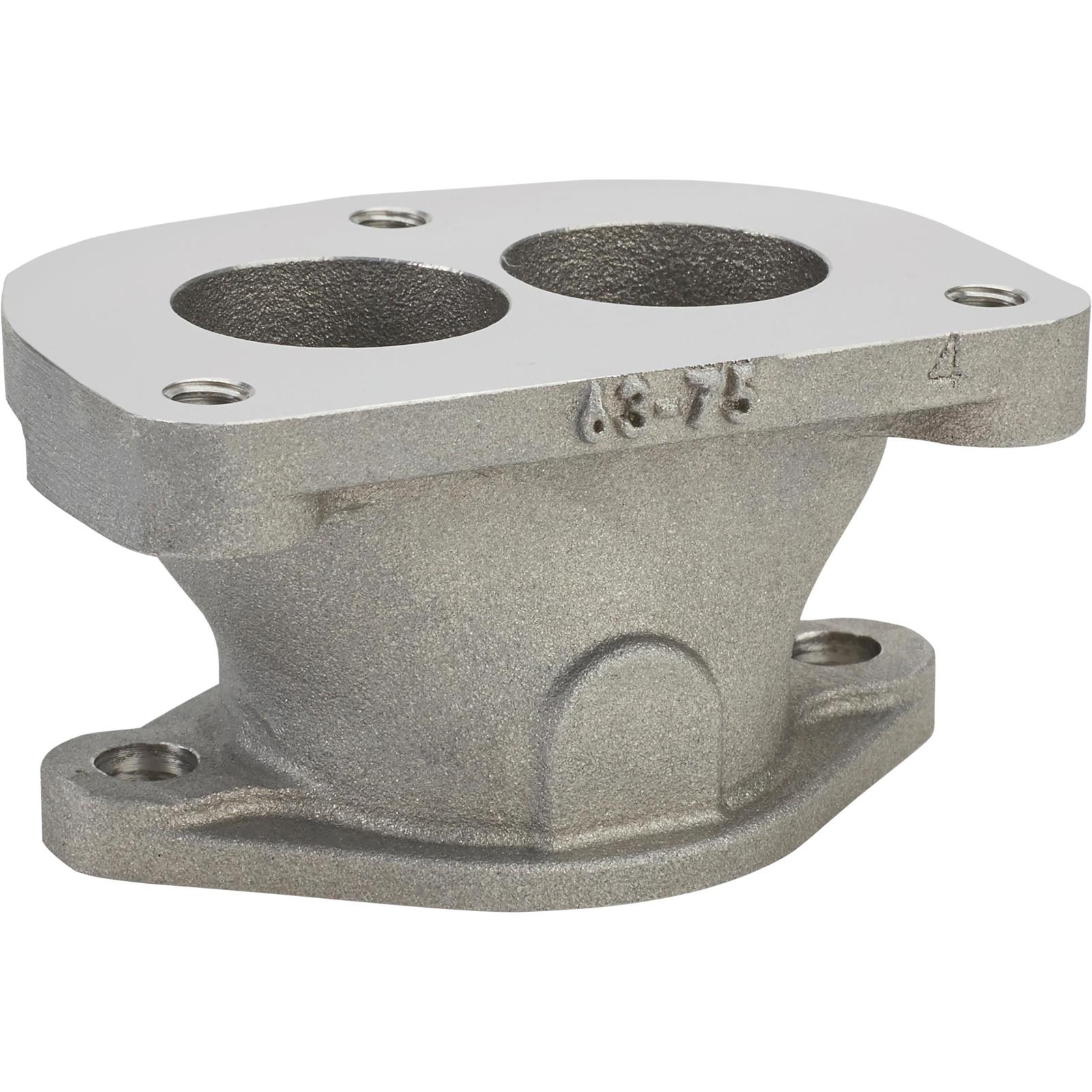 GM '63-75 L6 2 Bolt (Big Pattern) to Stromberg 3 Bolt Adapter