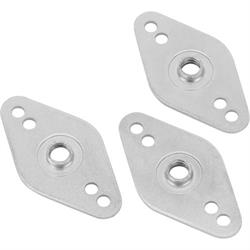 Speedway Motors 5/16-18 Threaded Nut Tabs, Pack of 3