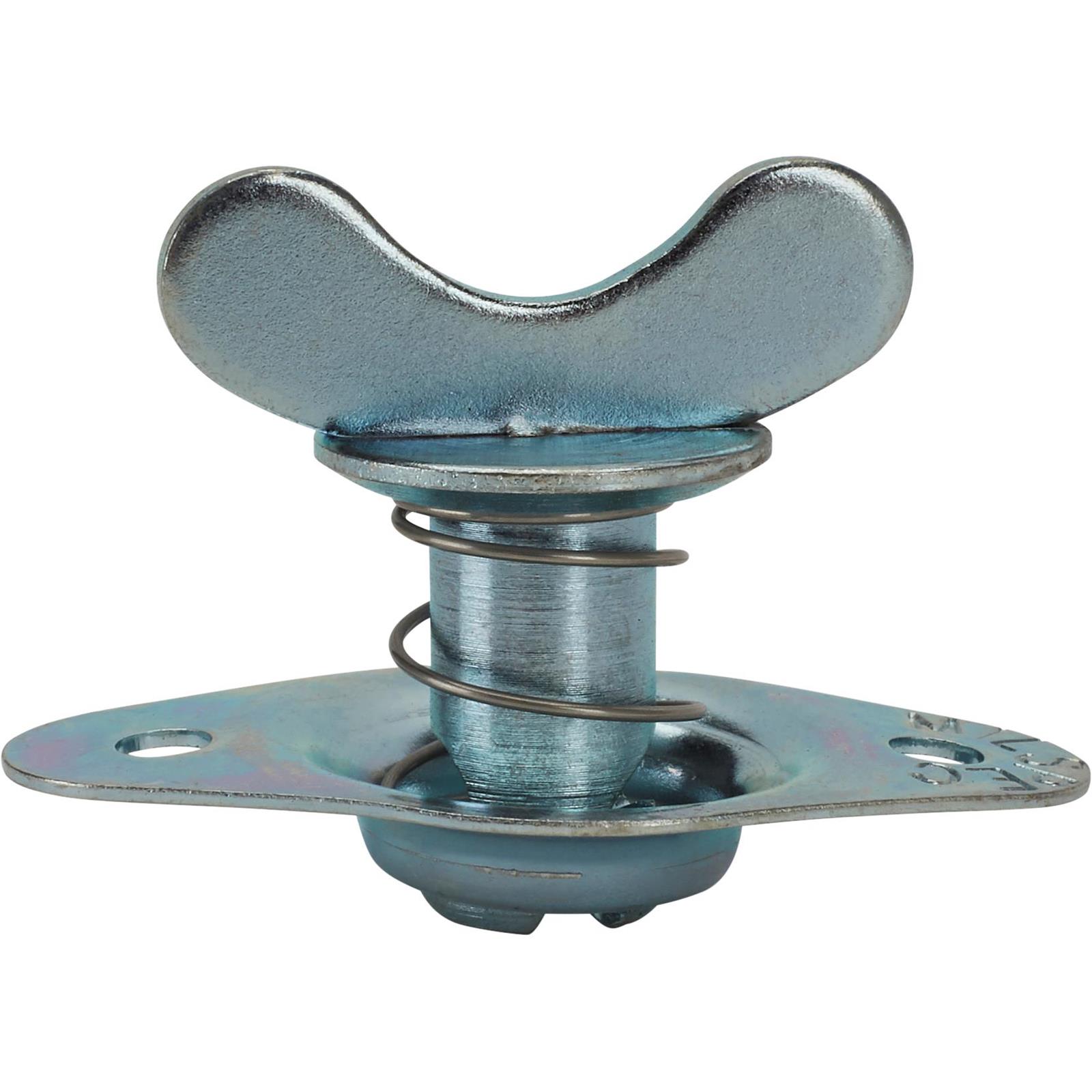 Butterfly SelfEjecting Quarter Turn Fasteners, .700 In Grip, Pack/10