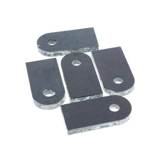 WeldOn Chassis Tabs, 21/2 Inch with 3/8 Hole