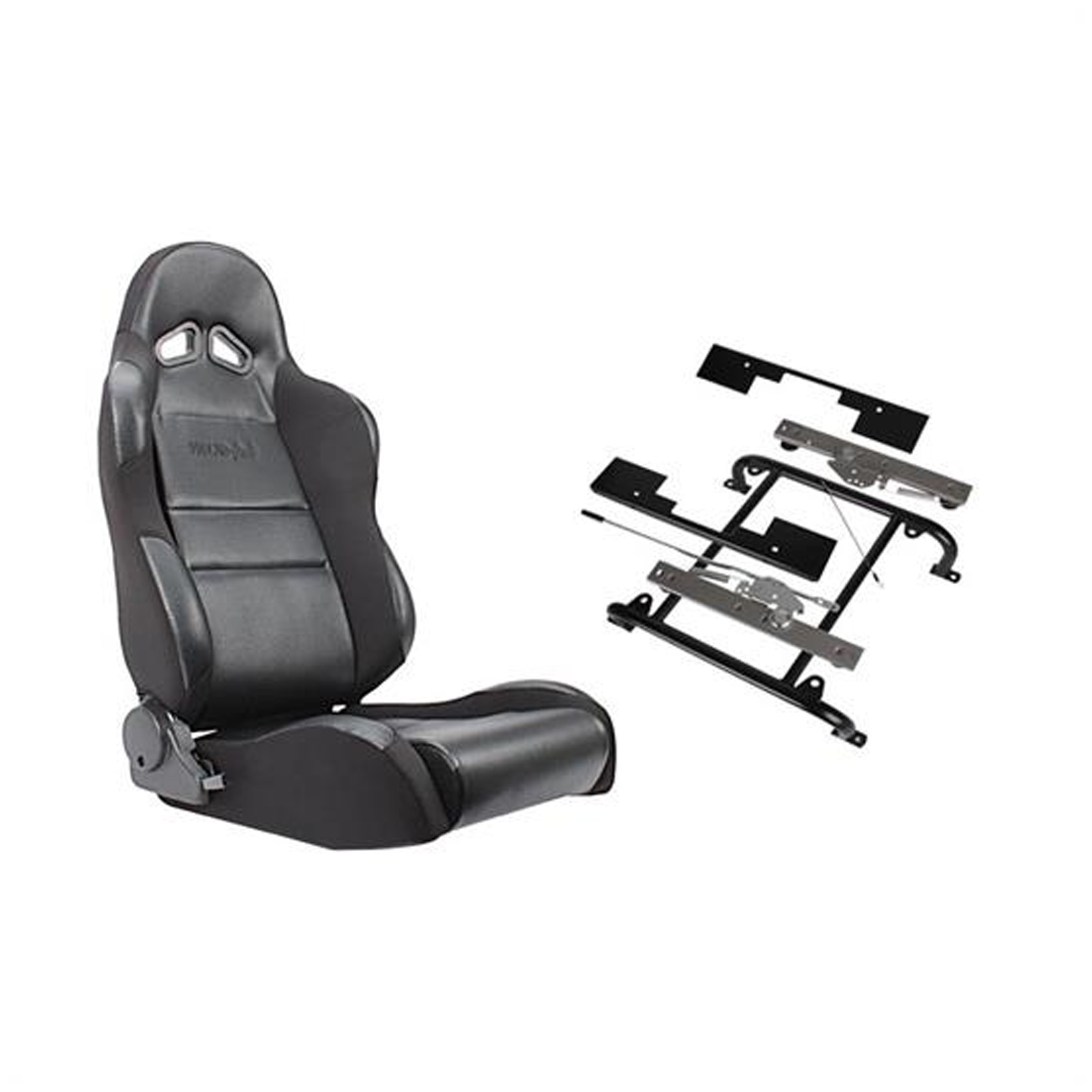 Procar Sportsman 1605 Seat, Driver w/Frame, Slider & Mount