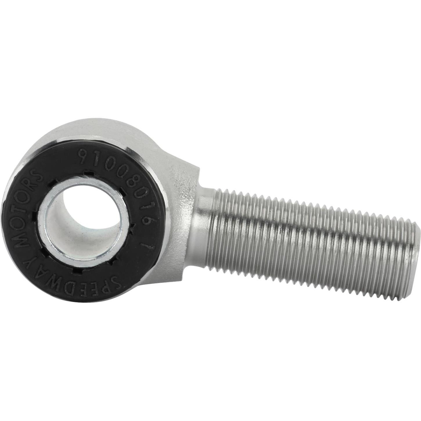 Speedway Forged 4-Bar Rod End, 3/4-16 RH Thread, Zinc Plated