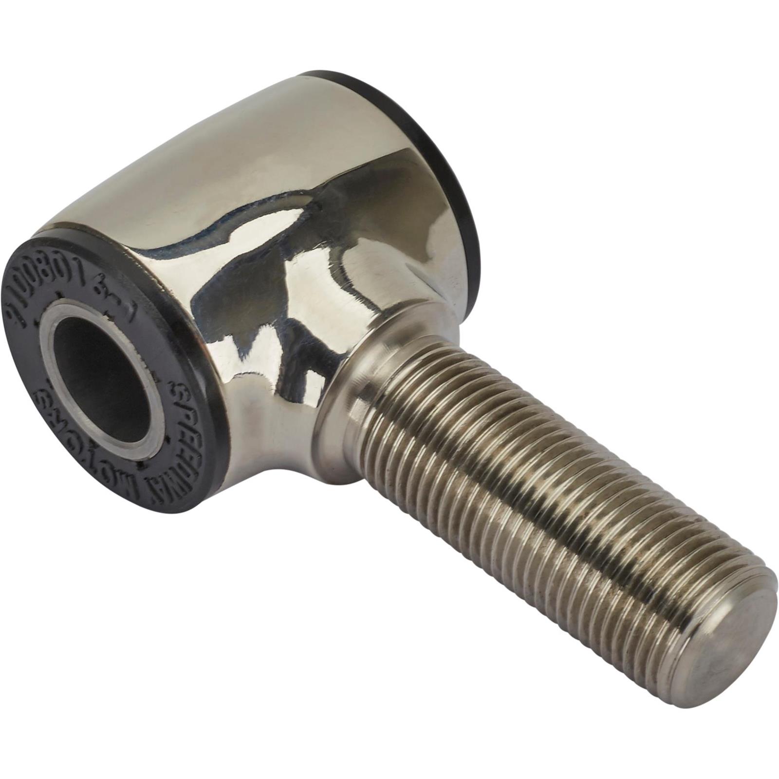 Speedway Stainless 4Bar Rod End, 3/416 LH Thread, Polished