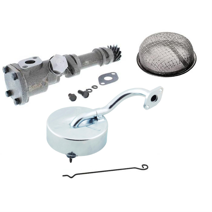 Speedway Flathead Ford Oil Pump, Pickup Tube and Screen