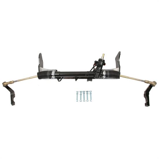 1955-57 Chevy Power Rack & Pinion with Aftermarket Steering Shaft