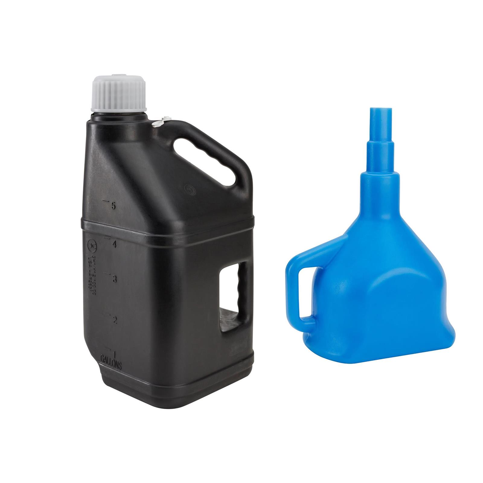 Speedway 5 Gallon Two Handle Plastic Utility Jug & Funnel