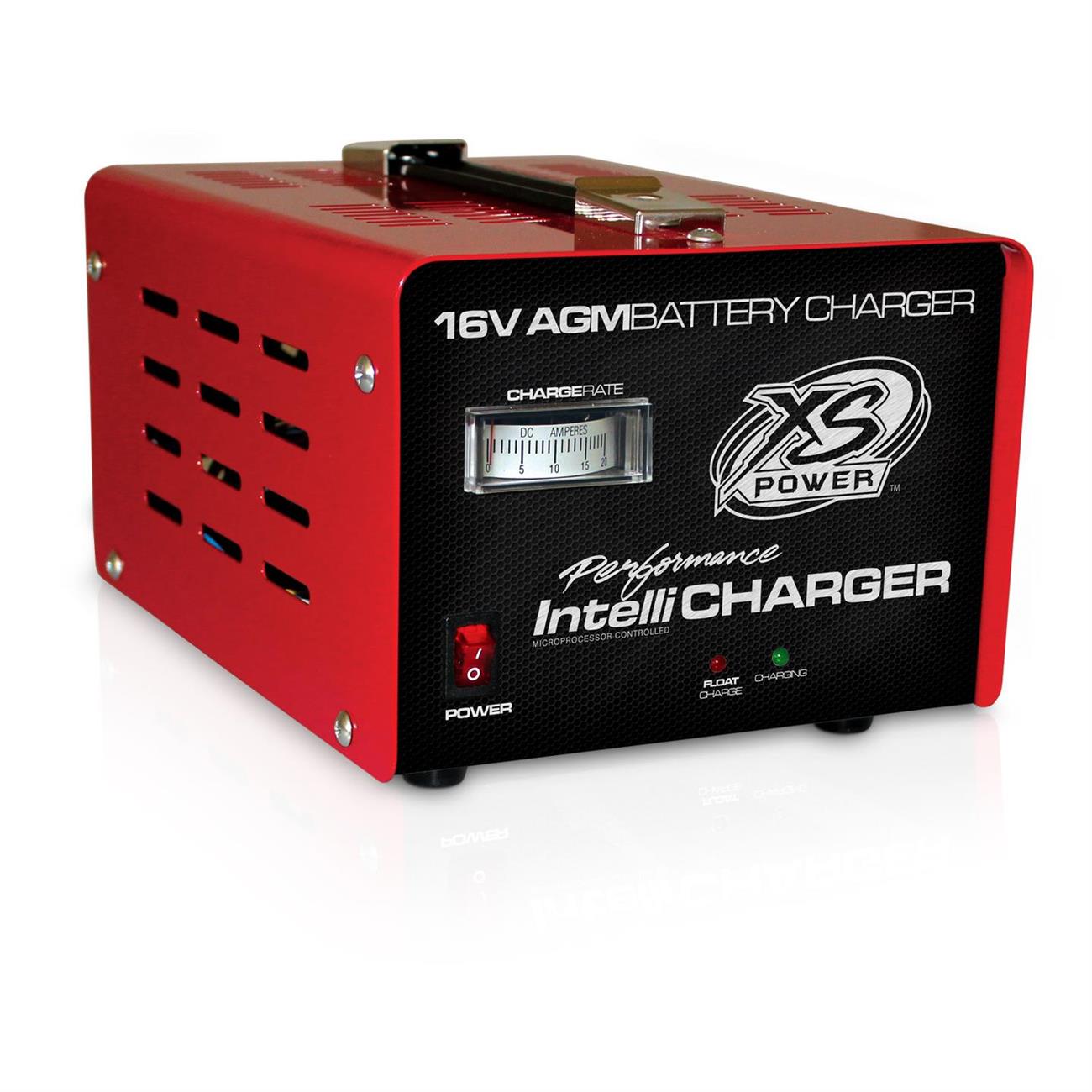 XS Power 1004 IntelliCharger Battery Charger, 16 Volt, Automatic
