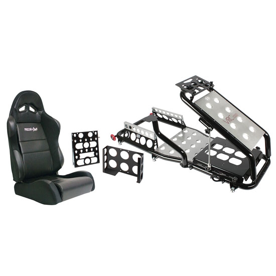 Virtual Racing Chair Frame W/ Black ProCar Seat