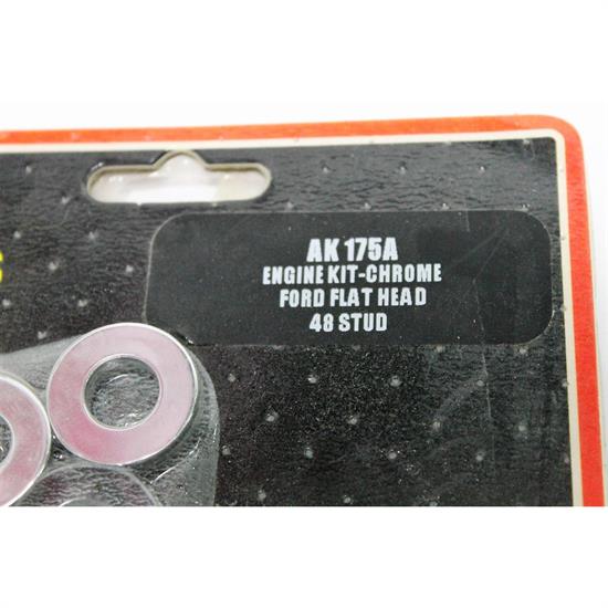 Garage Sale Flathead Ford V8 Cylinder Head Chrome Acorn Nut Covers