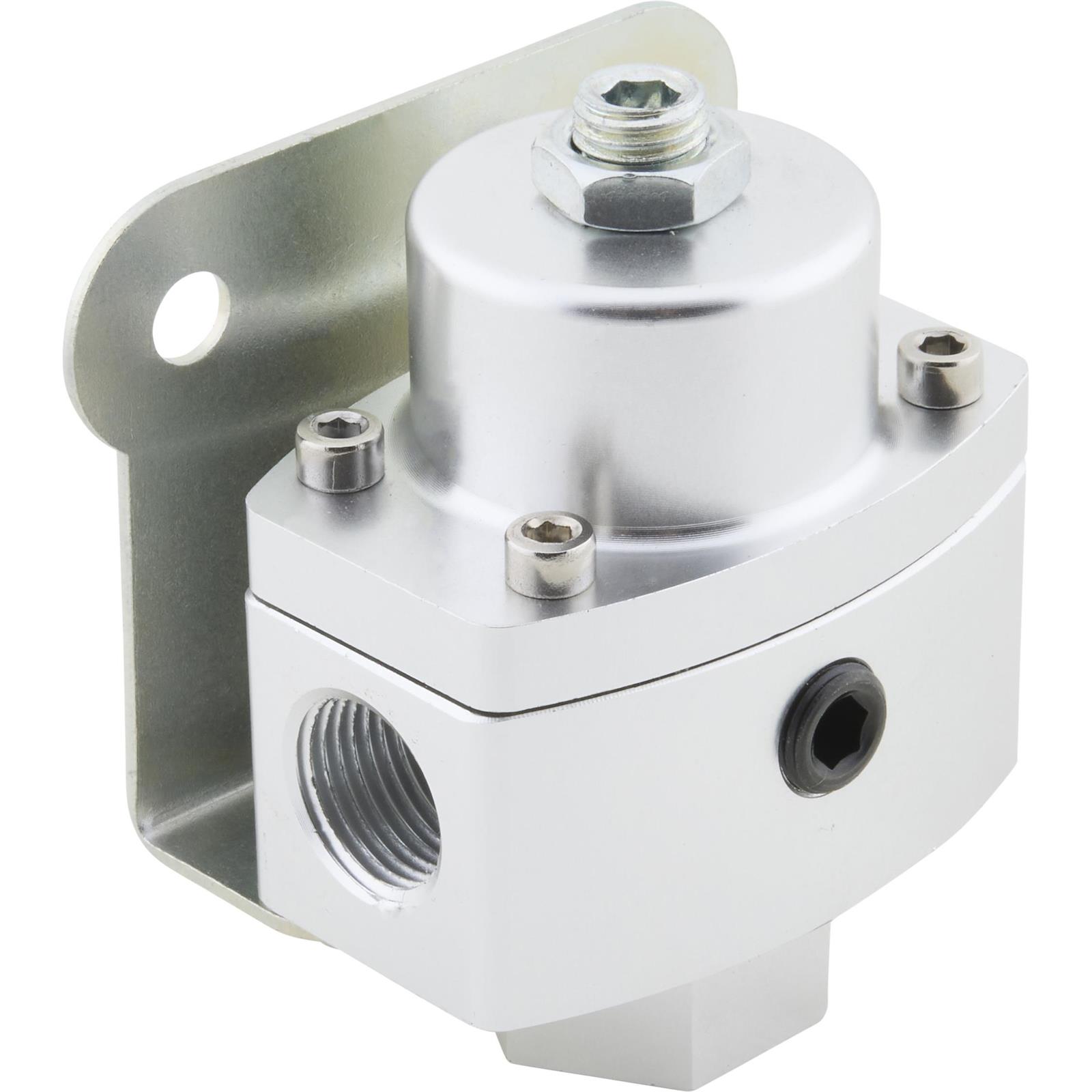 Aluminum Fuel Pressure Regulator, 5-12 PSI, 3/8 Inch NPT