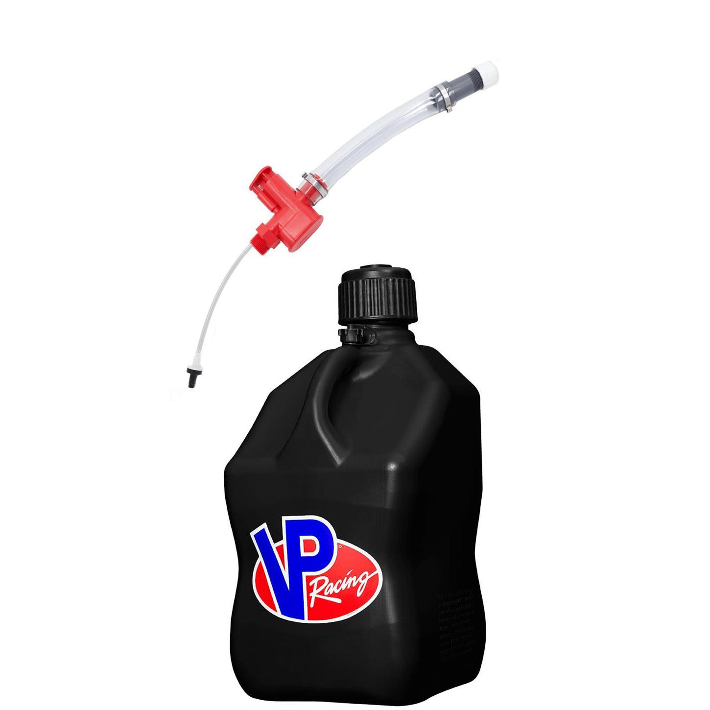 VP Racing 5.5 Gallon Utility Jug With Trigger Fuel Hose - Orange Motorsport Container 3572-CA