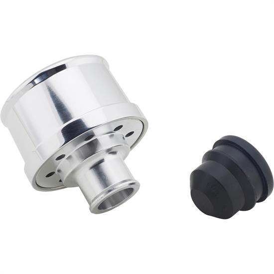 Billet Style Aluminum Breather Without PCV Valve