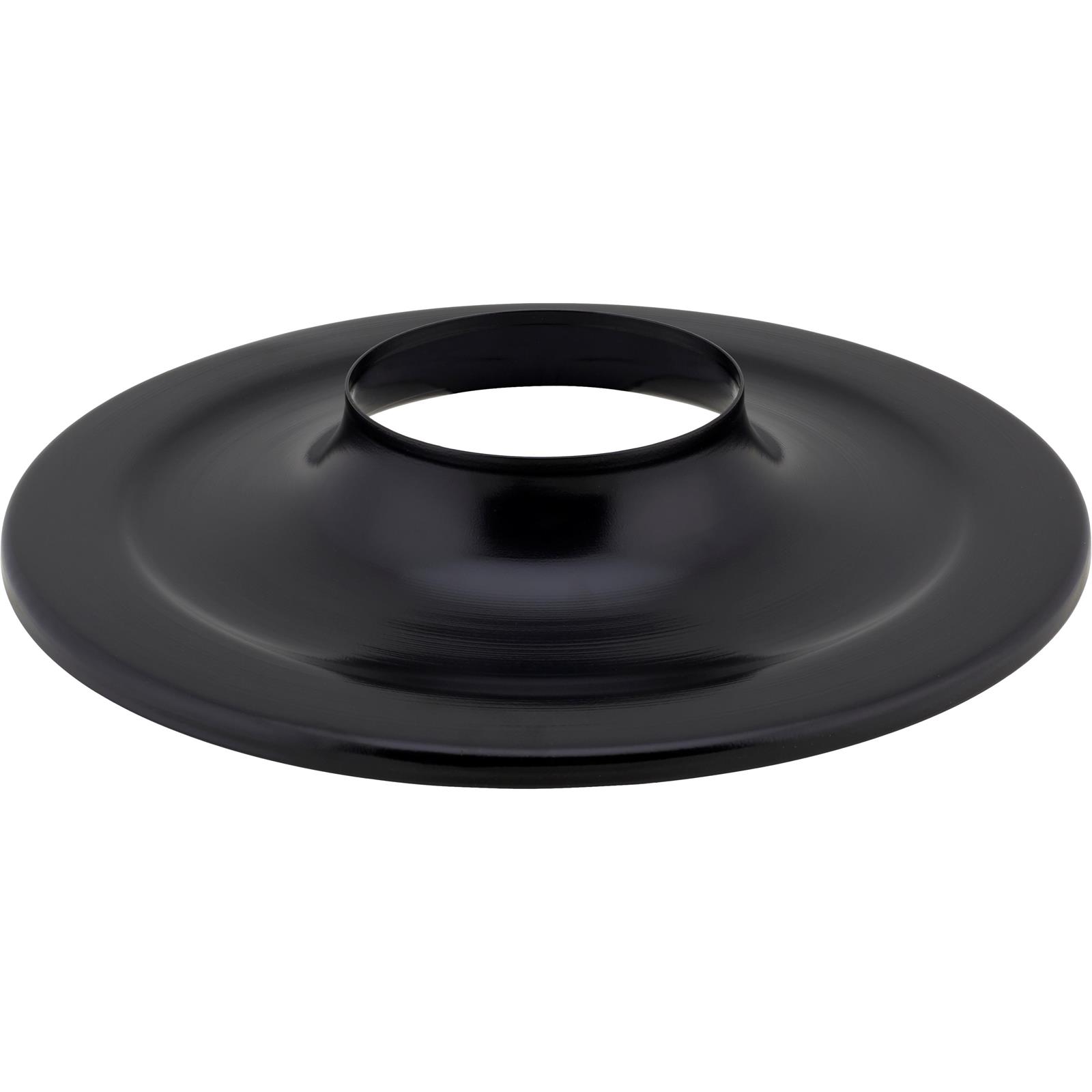 Speedway 14 Inch Air Cleaner Housing Flat Base, Black Powdercoat