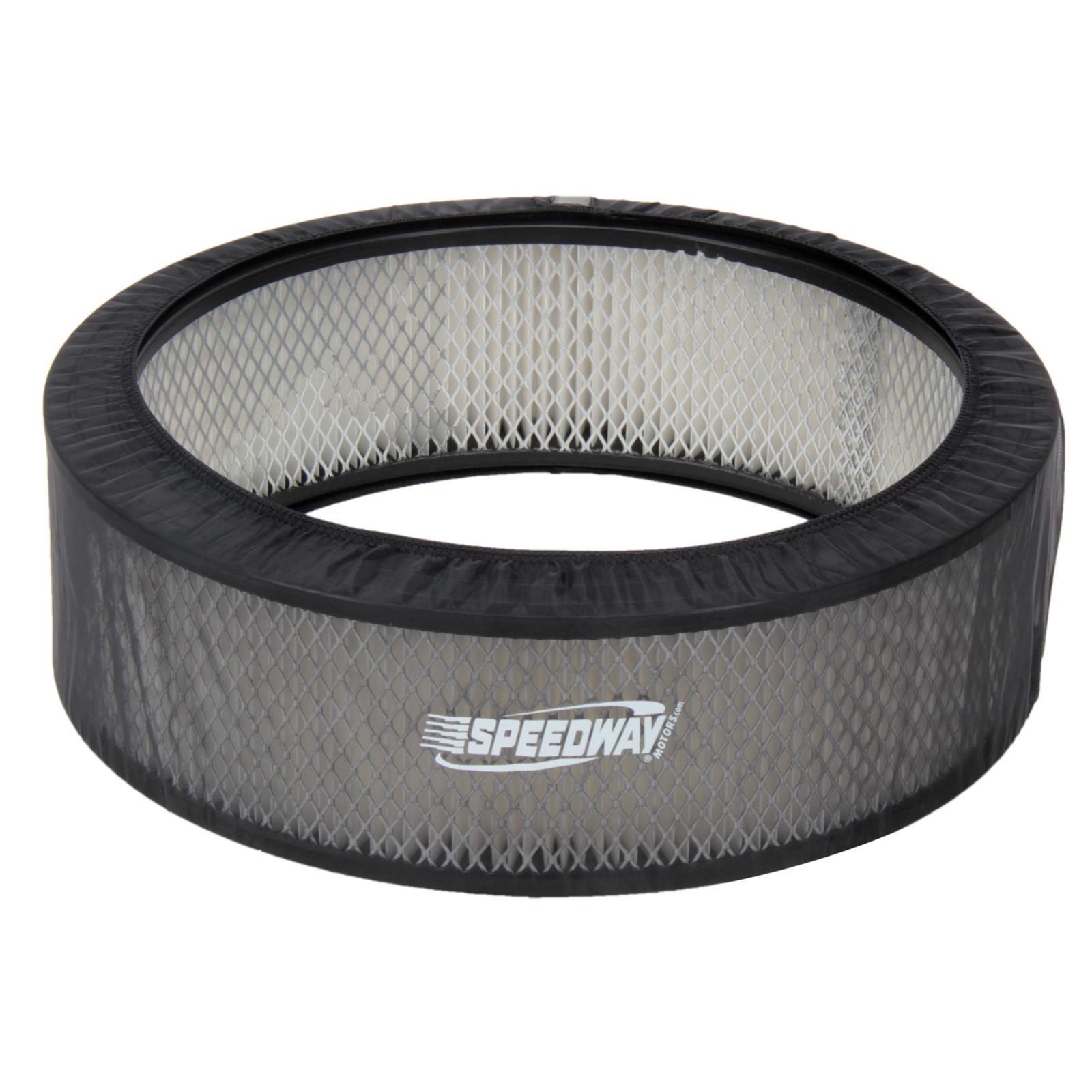 Speedway Motors 14x3 Inch Air Cleaner/PreFilter/Breather Kit
