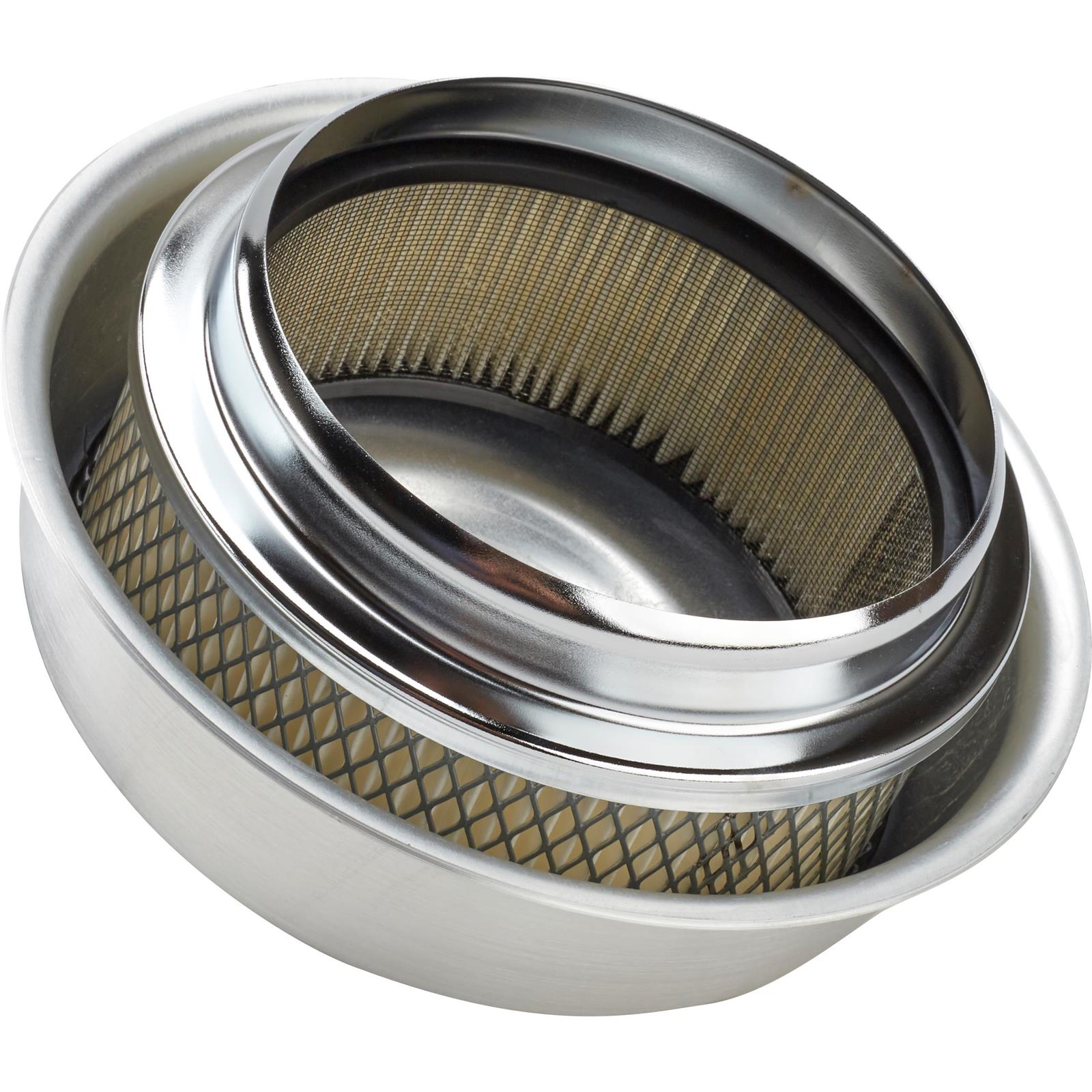 Speedway Nostalgia Spun Aluminum Air Cleaner