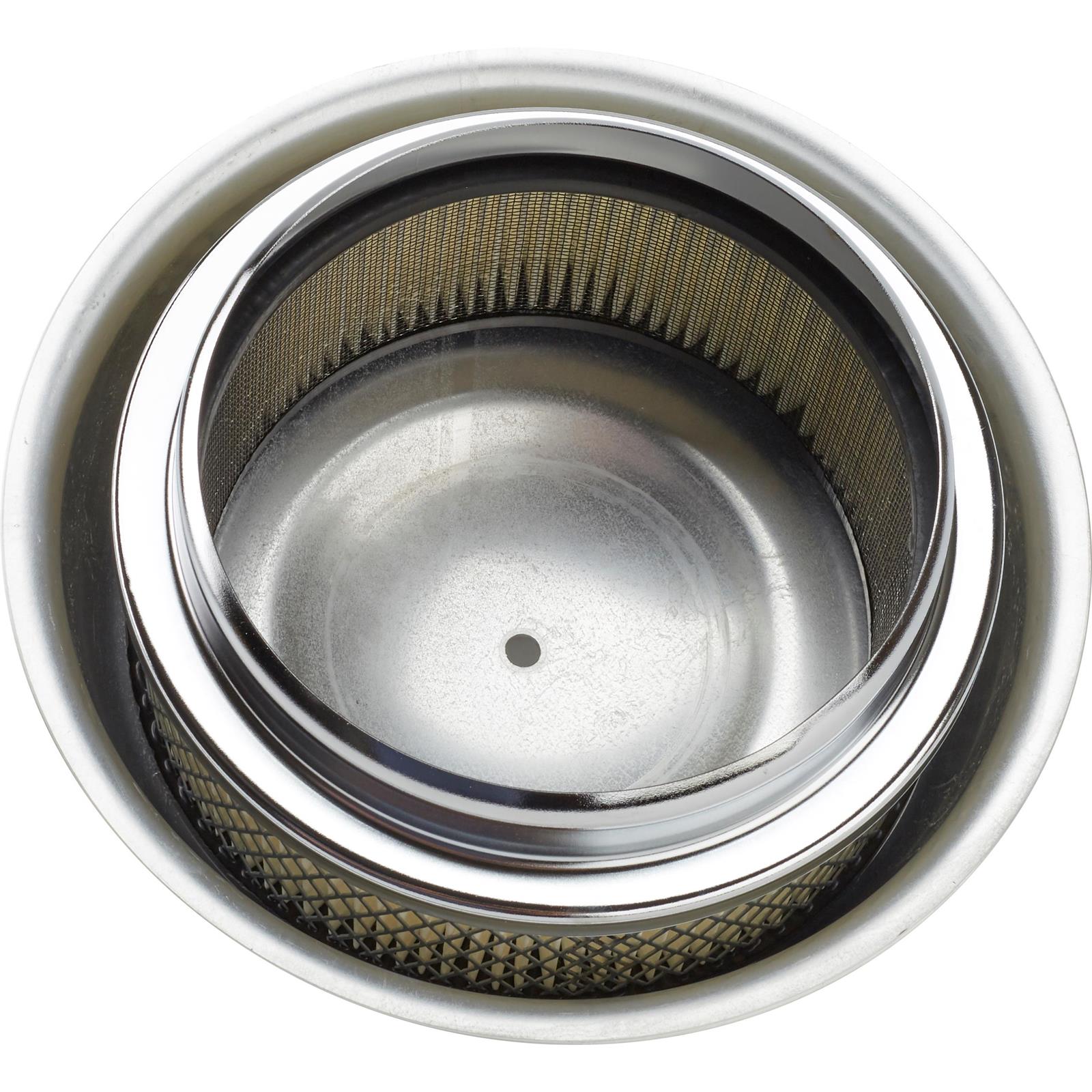 Speedway Nostalgia Spun Aluminum Air Cleaner