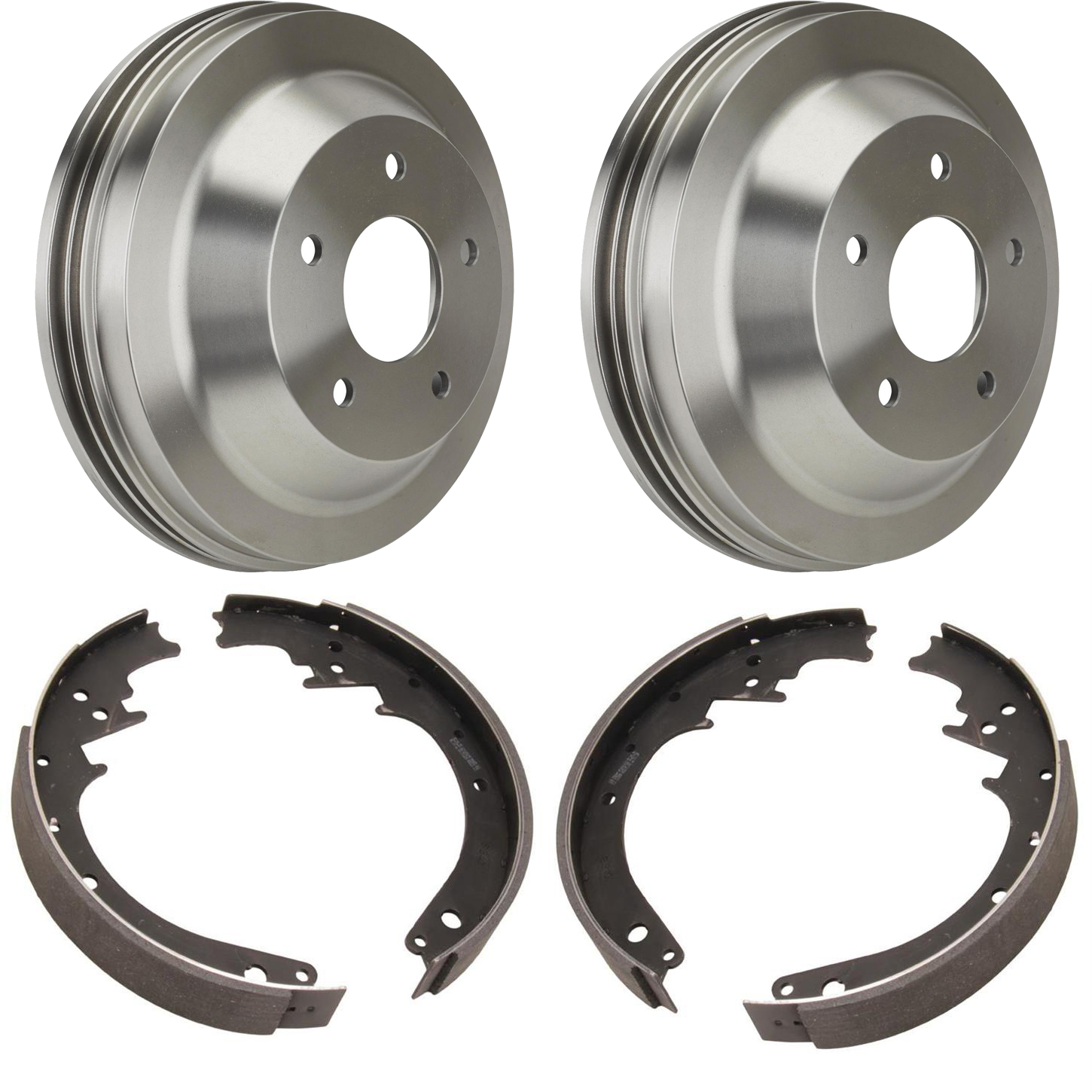 Bendix Style 13/4 Inch Replacement Brake Drums and Shoes