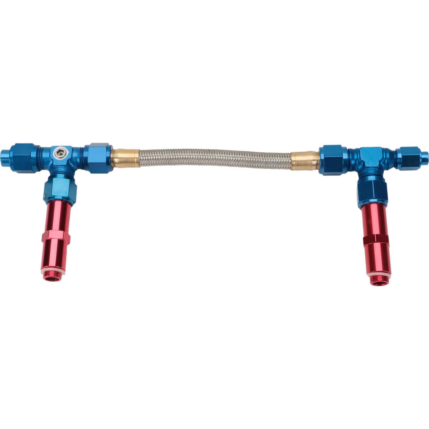 Professional Products 10416 Demon Carbs Dual Feed Fuel Line Kit, 8 AN