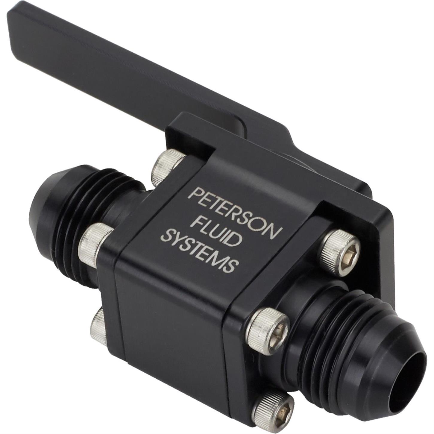 Peterson Fluid Systems 090930 Panel Mount Fuel Shut Off Valve 8