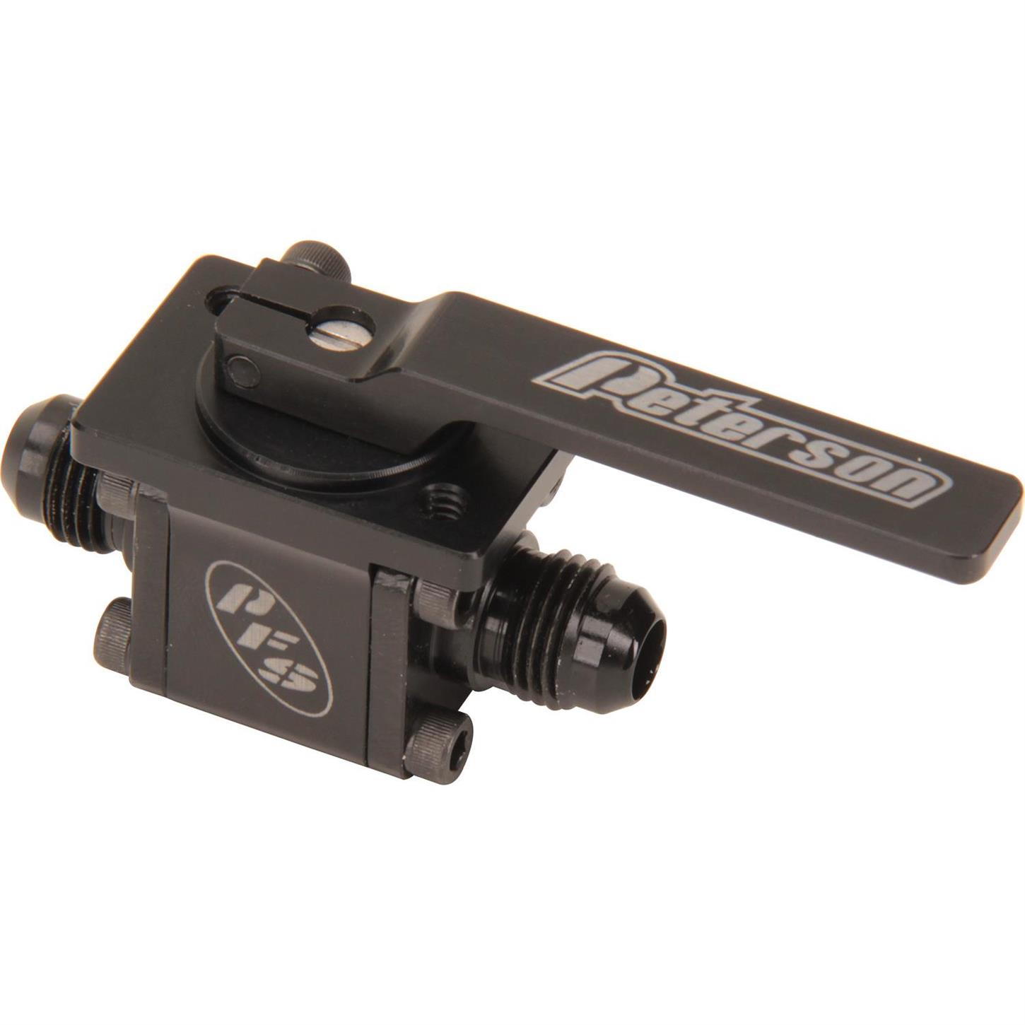 Peterson Fluid Systems 090910 Panel Mount Fuel Shut Off Valve, AN6
