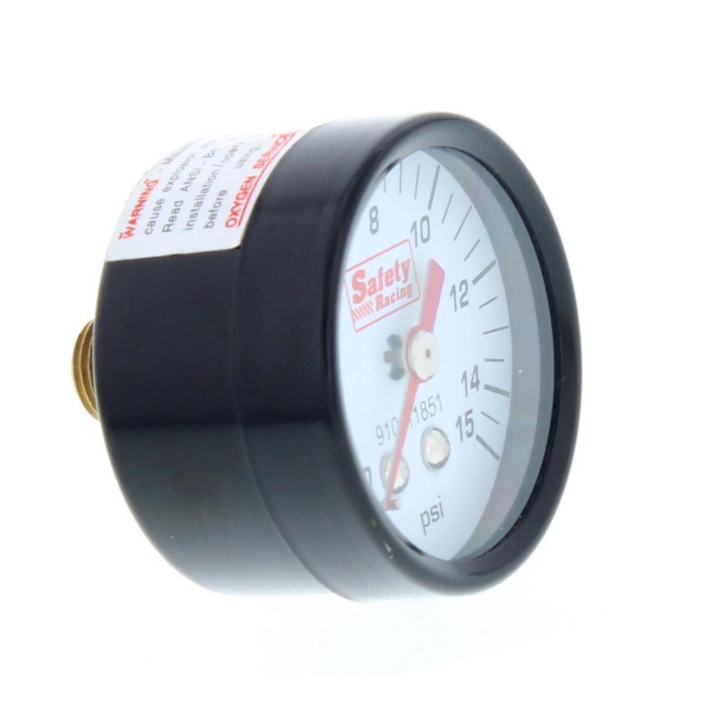 Speedway Remote Pressure Gauge 015 PSI