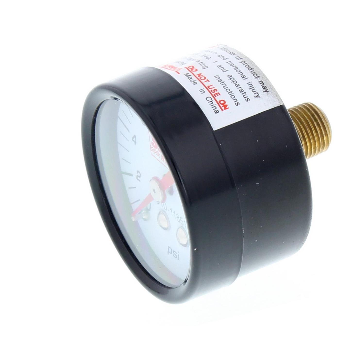 Speedway Remote Pressure Gauge 015 PSI