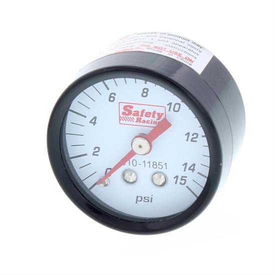 Speedway Remote Pressure Gauge 015 PSI