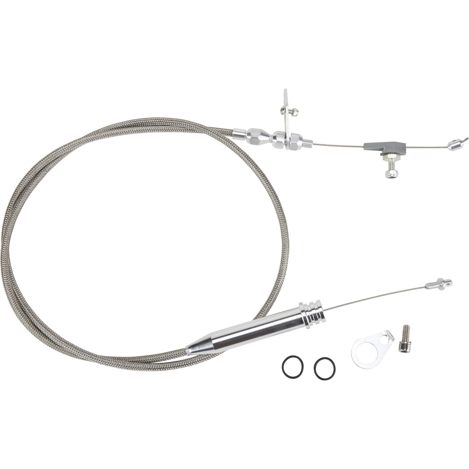 Aazon.co: Jawoy 1 PC Stainless Steel Throttle Cable Kit, Throttle