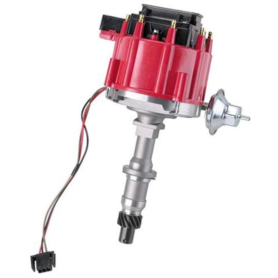 Speedway Pontiac V8 HEI Electronic Distributor wiring up a street stock race car 