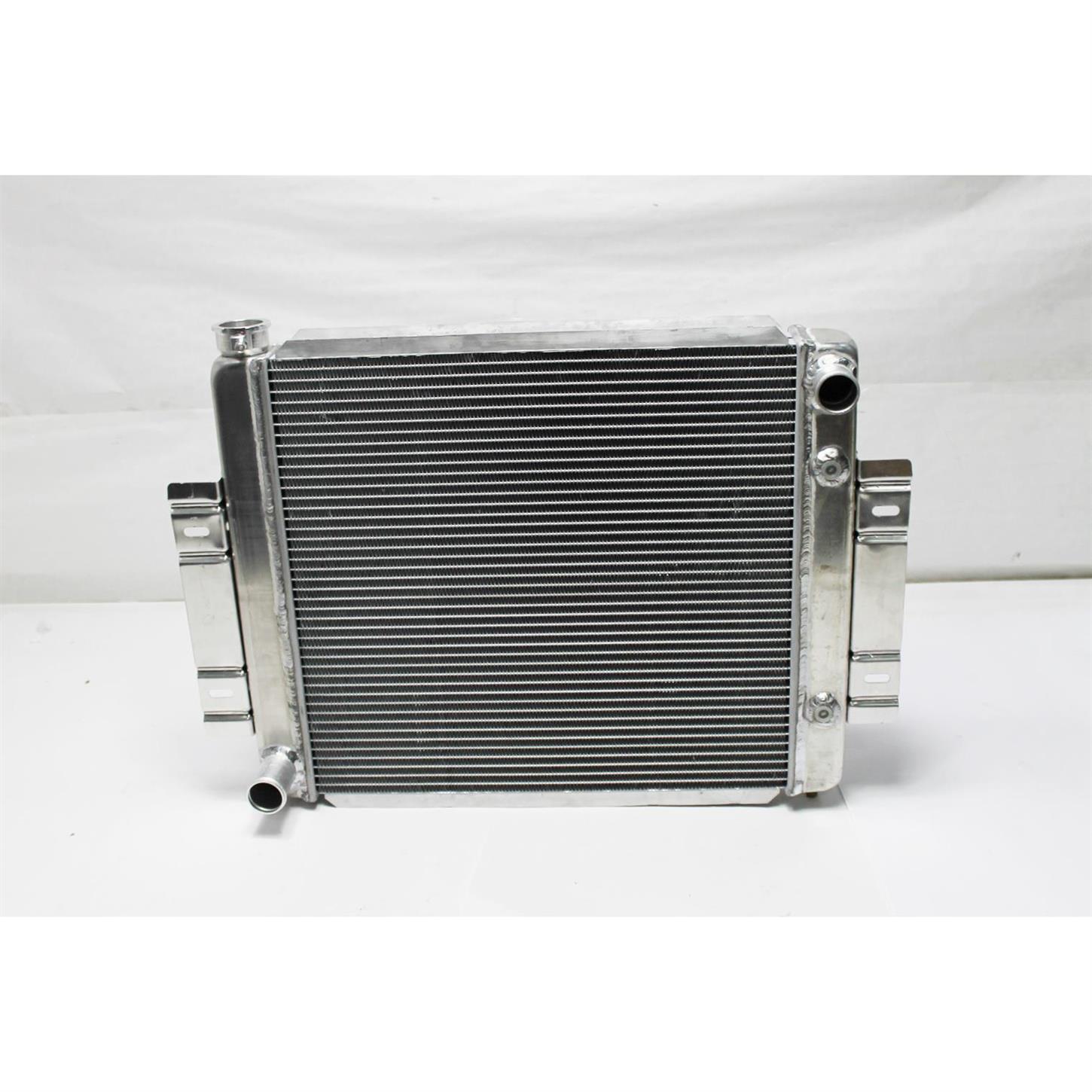 1973-76 Jeep CJ Radiator, 6 & 8 Cylinder, Auto Trans