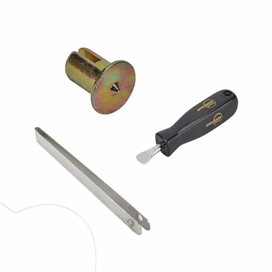 Punch, Hole and Fastener Tool for Quarter Turn Fasteners