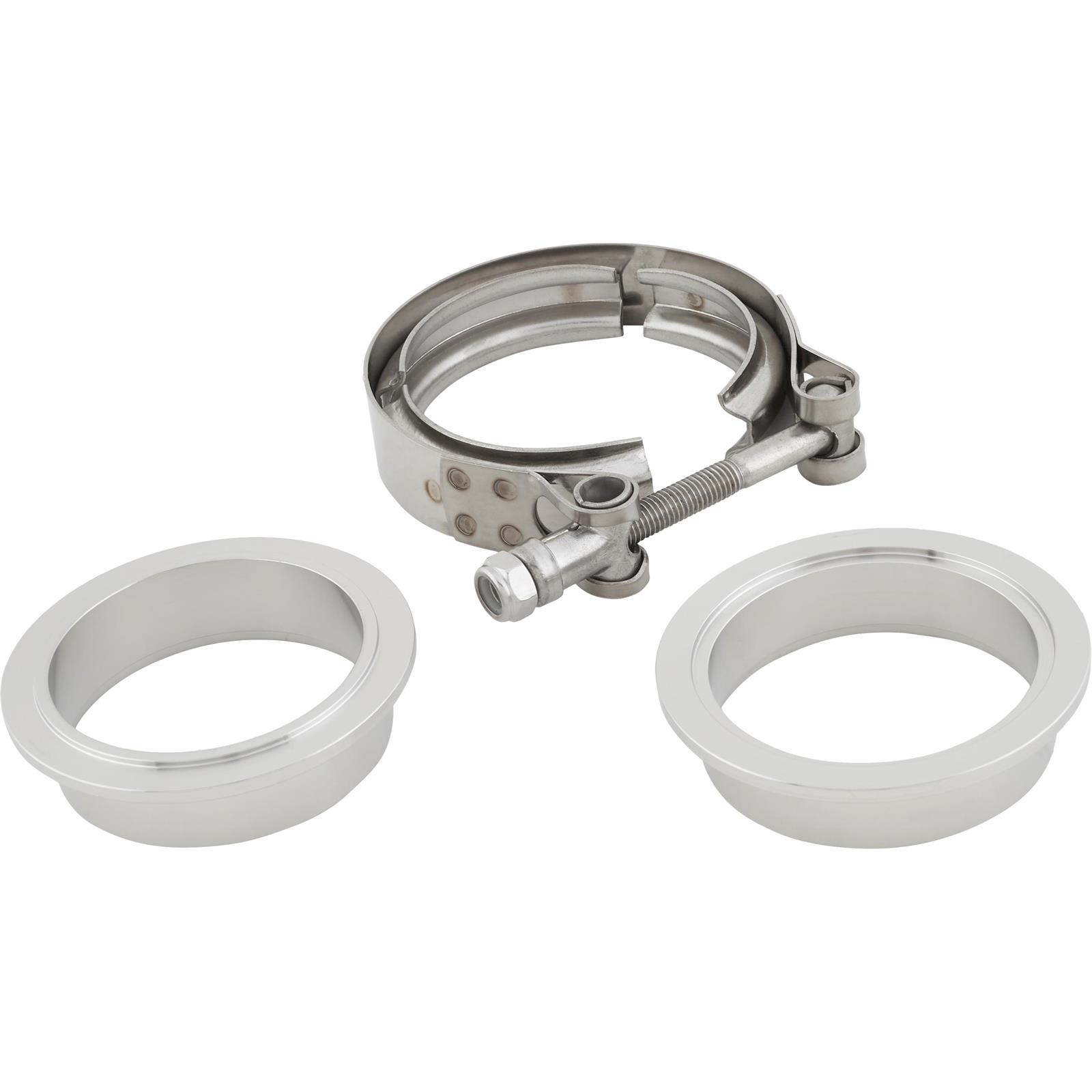 V-BAND CLAMP + FLANGES COMPLETE STAINLESS