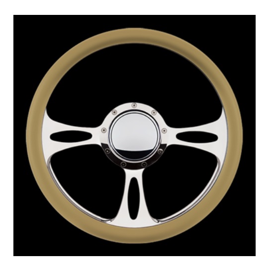 Billet Specialties 30175 Billet Fast Lane Steering Wheel