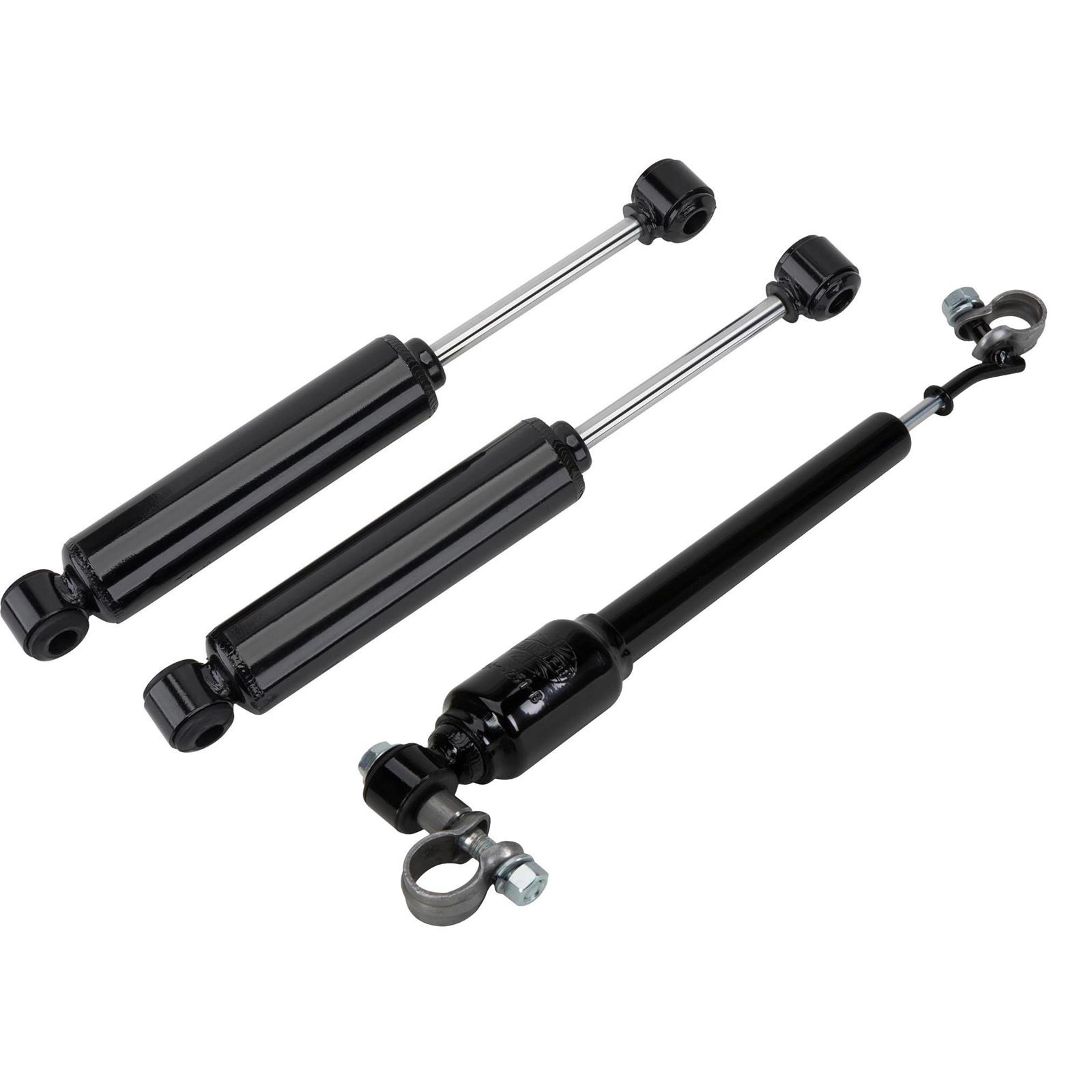 Short Gas Filled Tube Shocks and Steering Stabilizer Bar